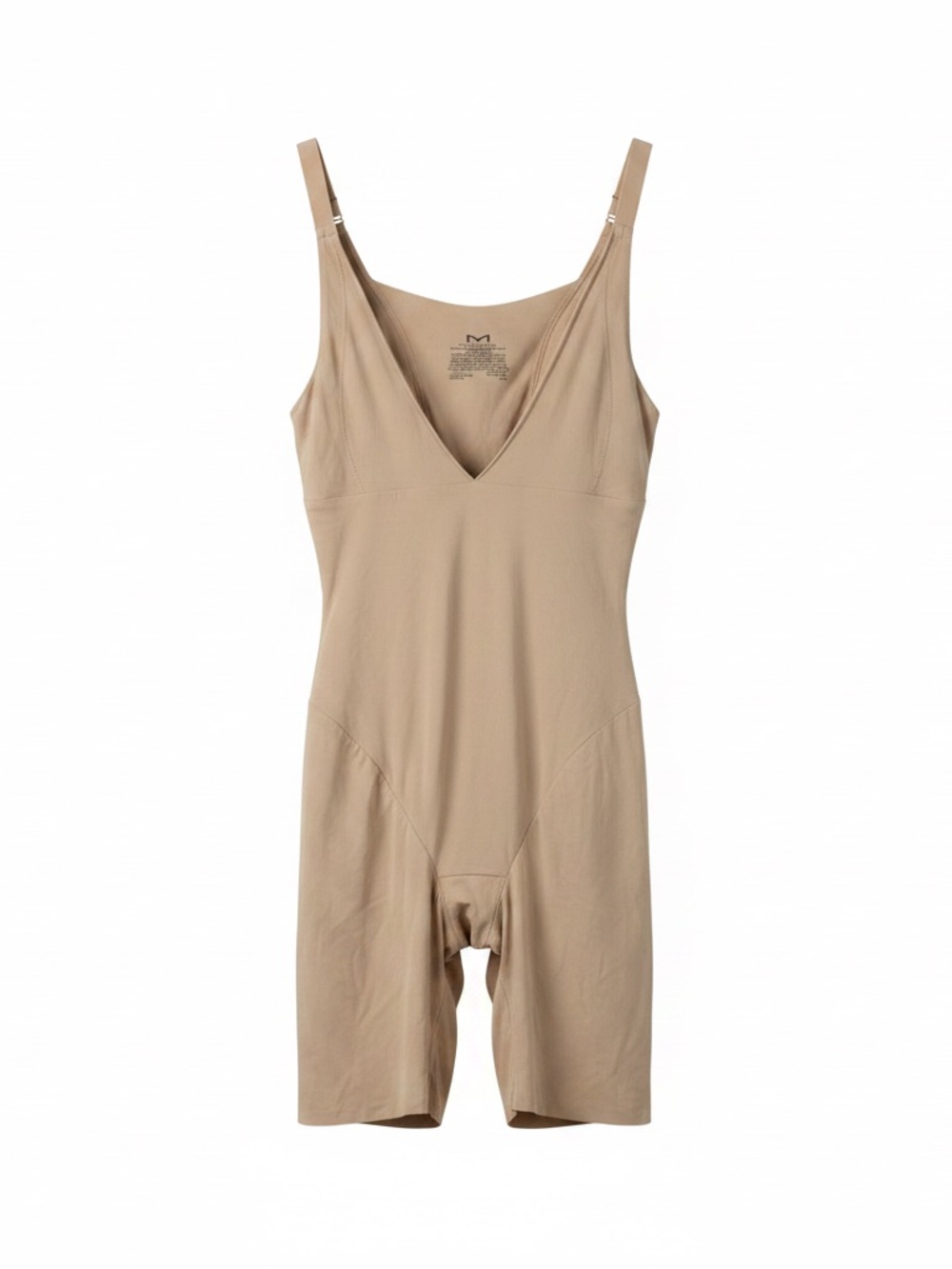 Maidenform Nude Beige Shaping Bodysuit with Adjustable Straps